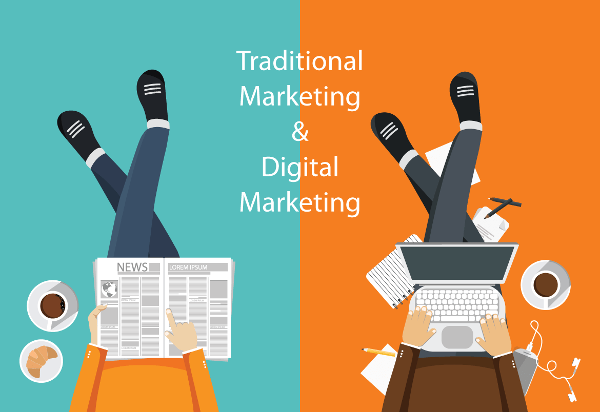 تفاوت دیجیتال مارکتینگ و بازاریابی سنتی